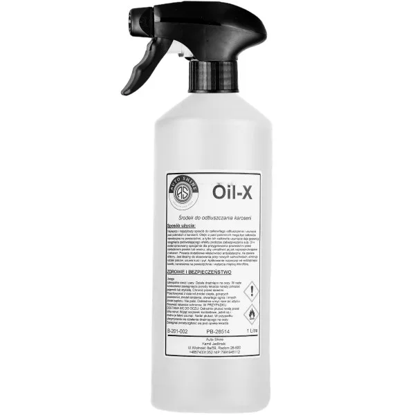 Auto Shine Oil-X Auto Shine Oil-X – odtłuszczacz do lakieru przed powłoką