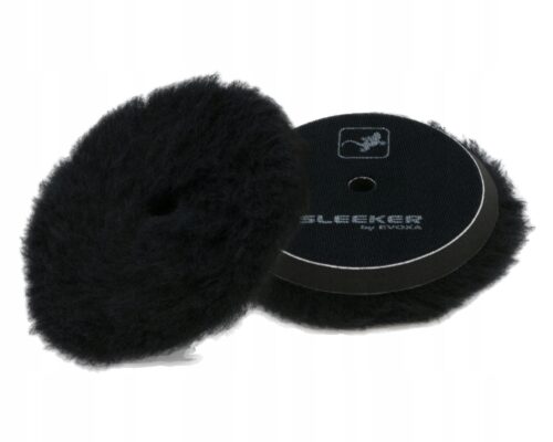 Evoxa-Sleeker-Wool-Black-Hard-Cut-130-150-Srednio-Tnace-Futro-Polerskie Sleeker Pad Master Wool "Black Cat"