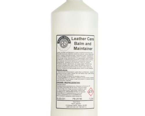 Auto Shine Leather Care Balm and Maintainer – impregnat do skóry